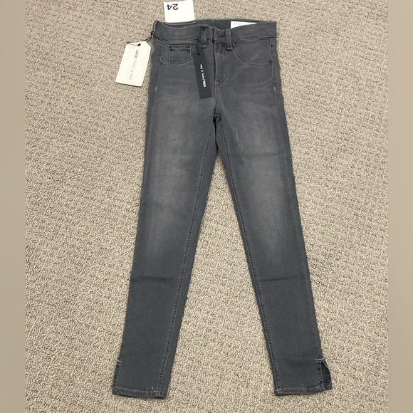 RAG & BONE 10 Inch Capri Jean With Slit size 24 NWT - Picture 2 of 9